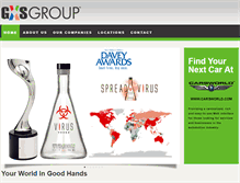 Tablet Screenshot of gxsgroup.net